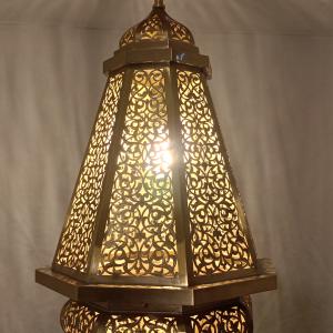 Bronze copper lamp with excellent lighting