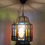 Bronze copper lantern