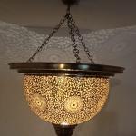 Brass decorated trey