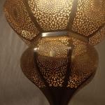 traditional copper moroccan roof lamp