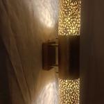 wall mounted copper lamp